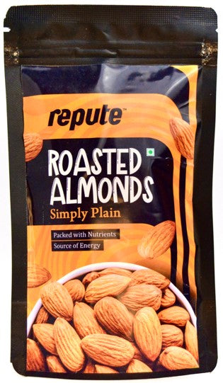 Roasted Almonds Plain 100g