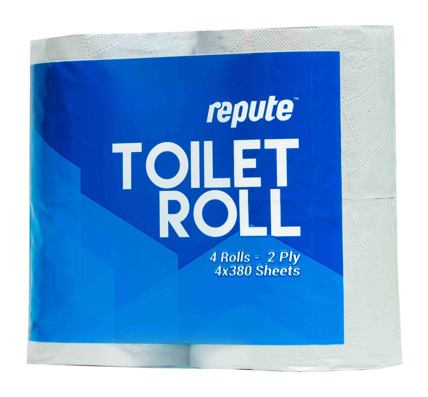 Toilet Roll 4 PACK (4 Rolls 2 Ply, 380 Sheets)