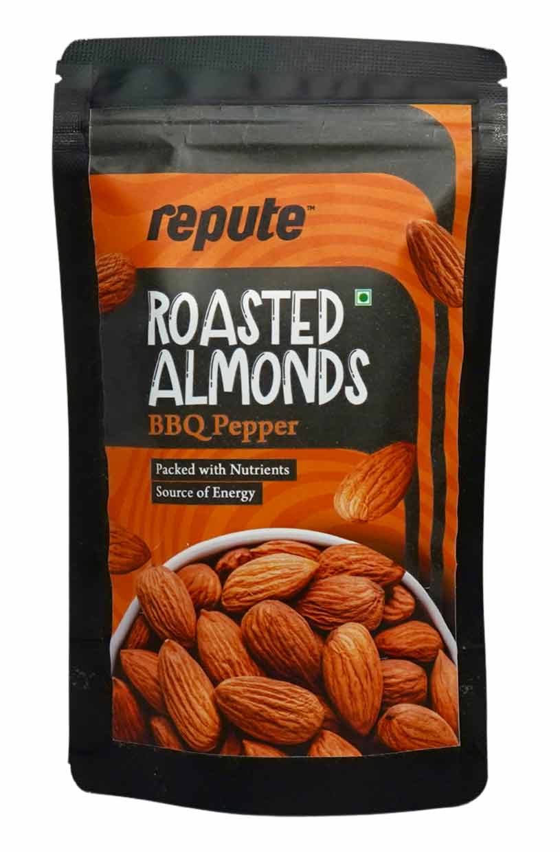 Roasted Almonds BBQ Pepper 100g
